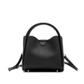 Ivory Leather Top Handle Bag