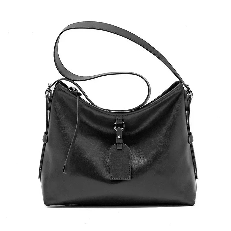 Black Hobo Shoulder Bag