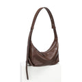Slouchy Leather Zip Hobo