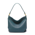 Ivory Leather Hobo Bag