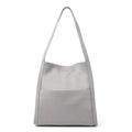 Blue Pebbled Shopper Tote