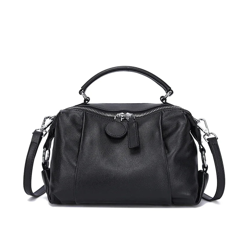 Black Barrel Satchel