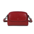 Brown Leather Phone Crossbody Bag