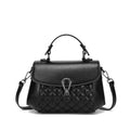 Quilted Leather Satchel Bag