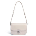 Vintage Flap Lock Leather Shoulder Bag