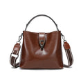 Ivory Lock Bucket Crossbody