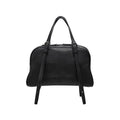 Mocha Leather Dome Satchel