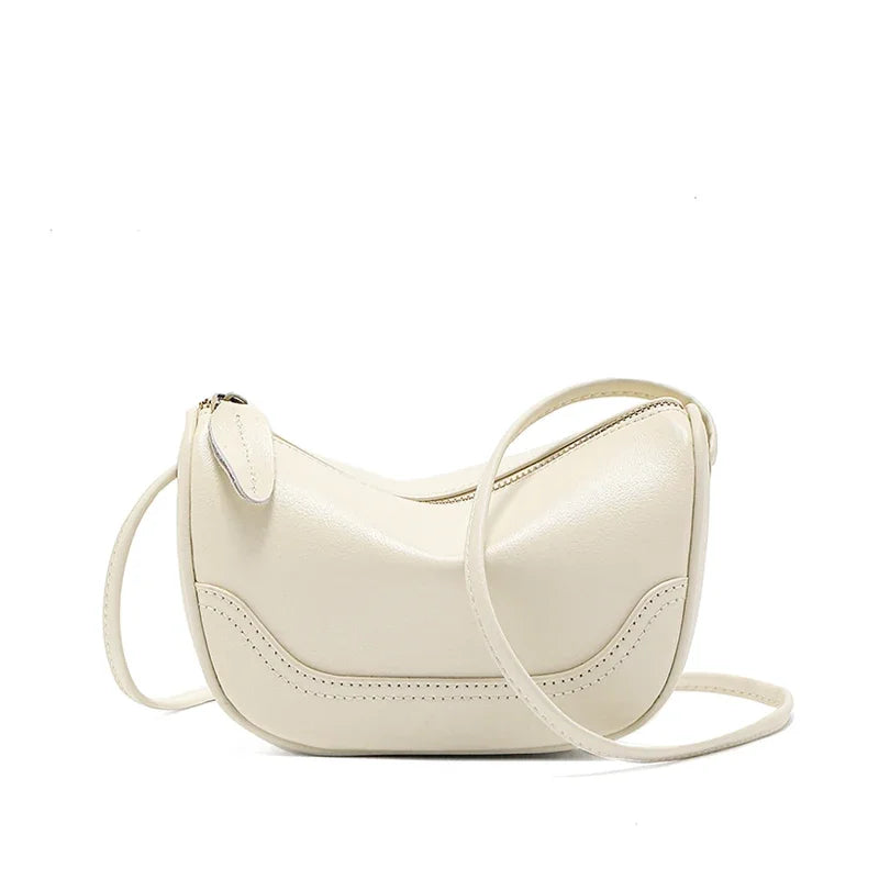 Red Leather Mini Crossbody Bag